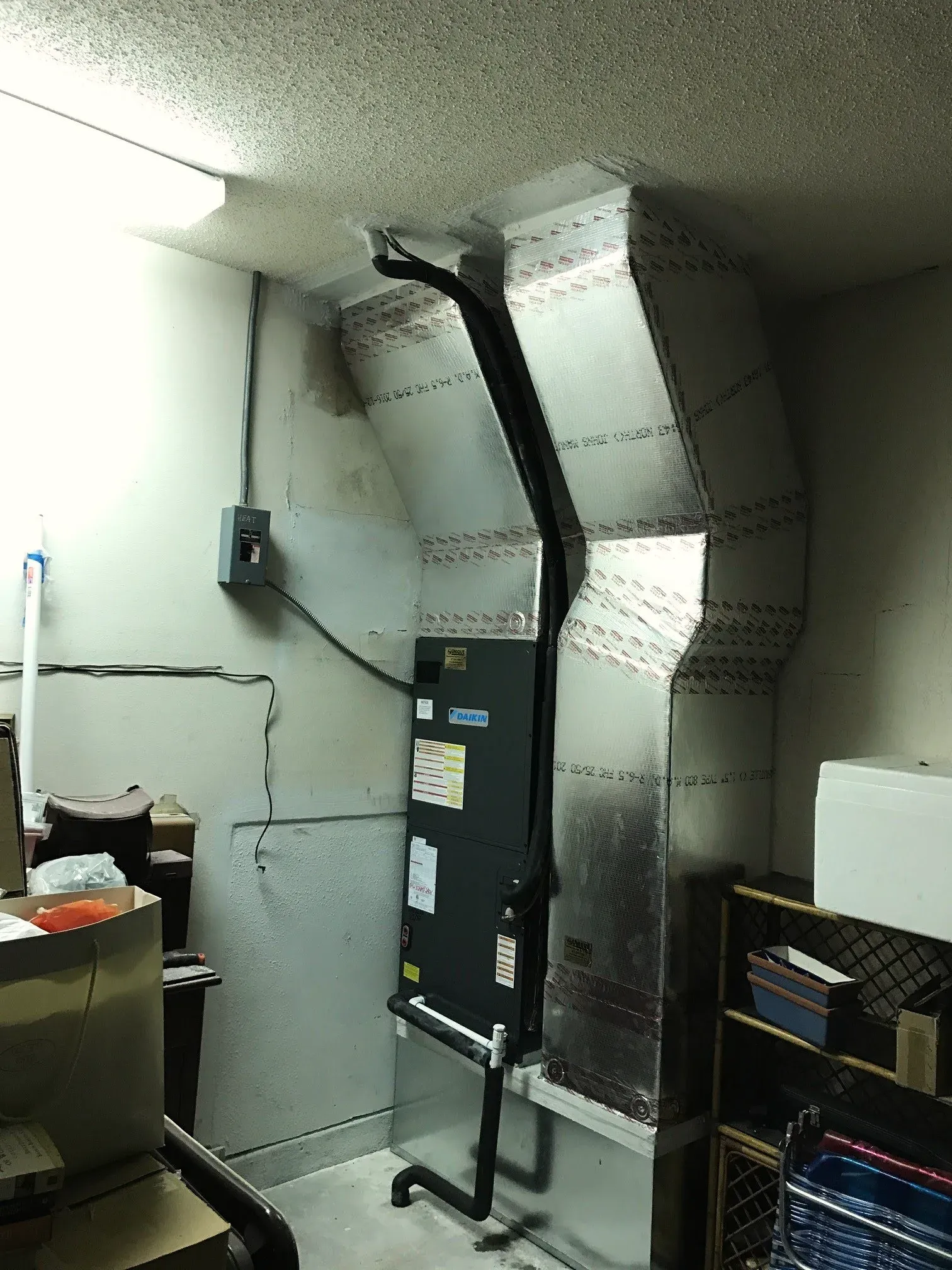 A new air-handler installation by Legacy